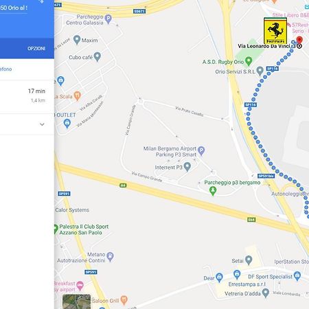 Ferrari Formula 1 Hotel Orio al Serio Kültér fotó